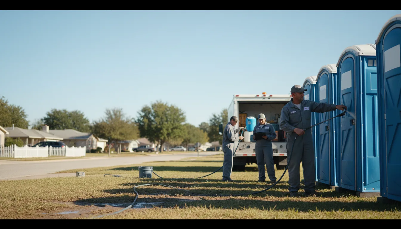 Long-Term Portable Toilet Rental in Ophiem, IL near me